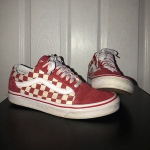 Red Checkered Old Skool Vans